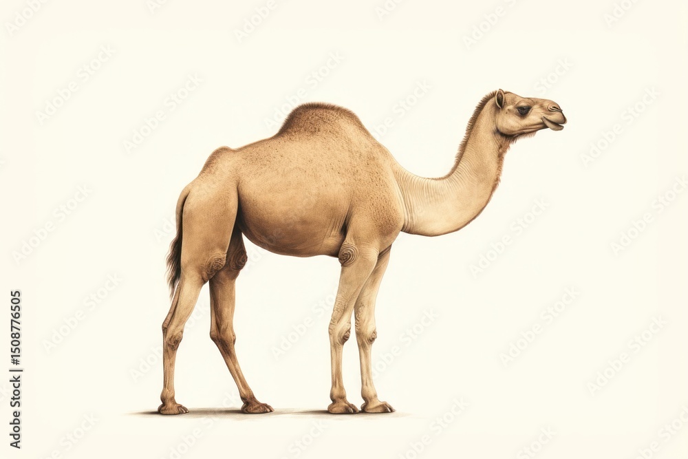 Fototapeta premium Camel wildlife animal mammal.