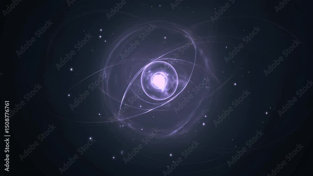 Toroidal structure flowing through dimensional space