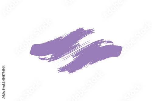 "Pink lipstick smear texture with abstract makeup brush strokes, vibrant red cosmetic product on a digital painting background 