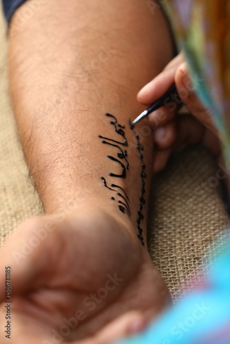 Tattoo on the hand