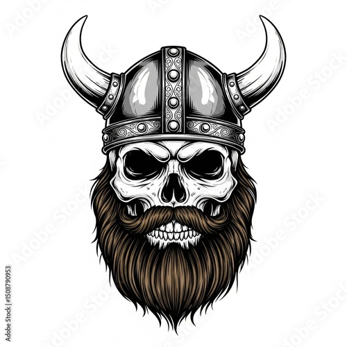 portrait of a bull in a mask