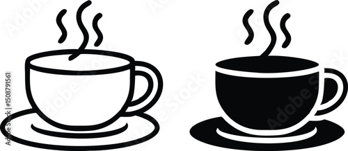 Coffee cup icon. coffee cup symbol