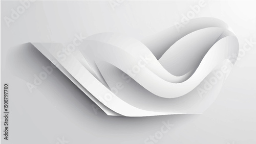 abstract white background modern design Vector illustration


