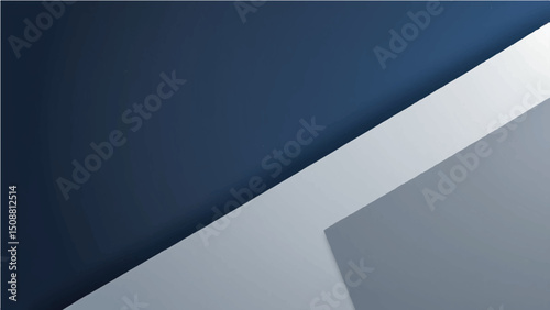 Abstract Blue Vector Background for Business or Presentation Design