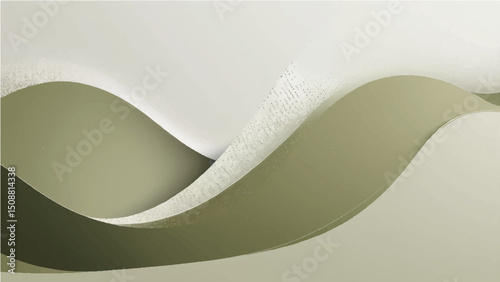 A light olive and ash abstract background featuring a subtle wave or curve and a halftone dot pattern creating a sense of depth and perspective. The overall style is clean, modern, and minimalist.


