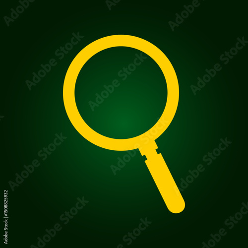Search glass trendy artwork beauteous abstract vector illustration colorful applicable design