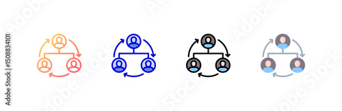 Restructuring Icon set multiple style collection