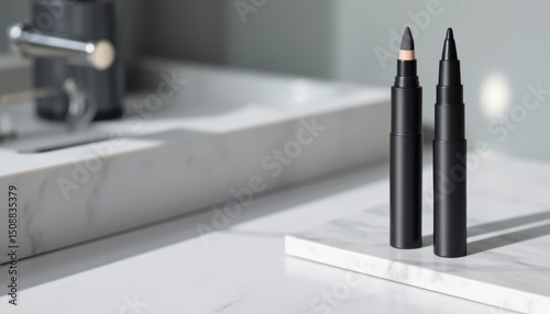Sleek Matte Black Eyeliner Pens Precise Application & Intense Color