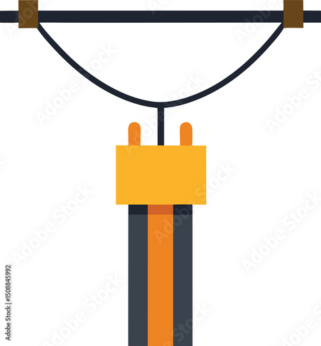 vector illustration of a blank sign