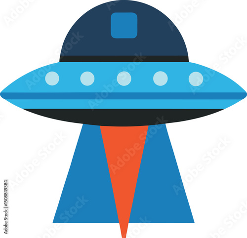 ufo in space