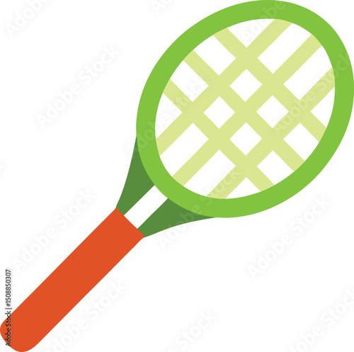 tennis racket and ball