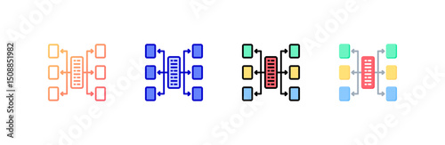 Mapping Icon set multiple style collection