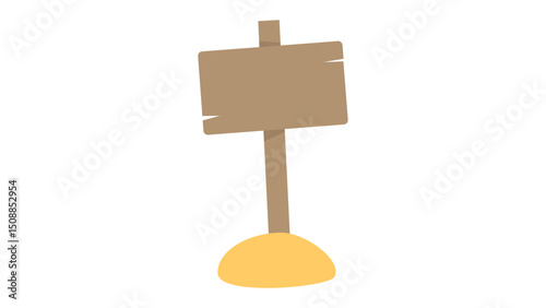 wooden board with key
