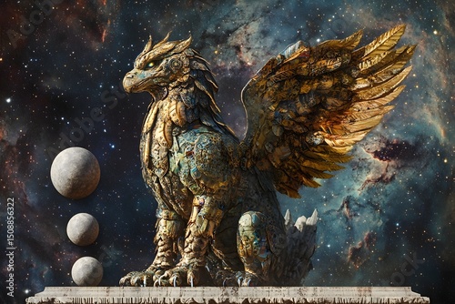 Celestial Griffin, Guardian of the Cosmic Galaxy
