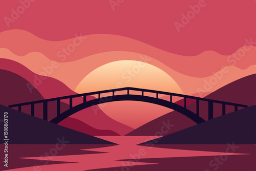 bridge over the river