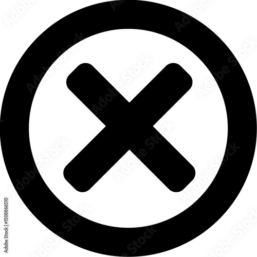 cross mark button