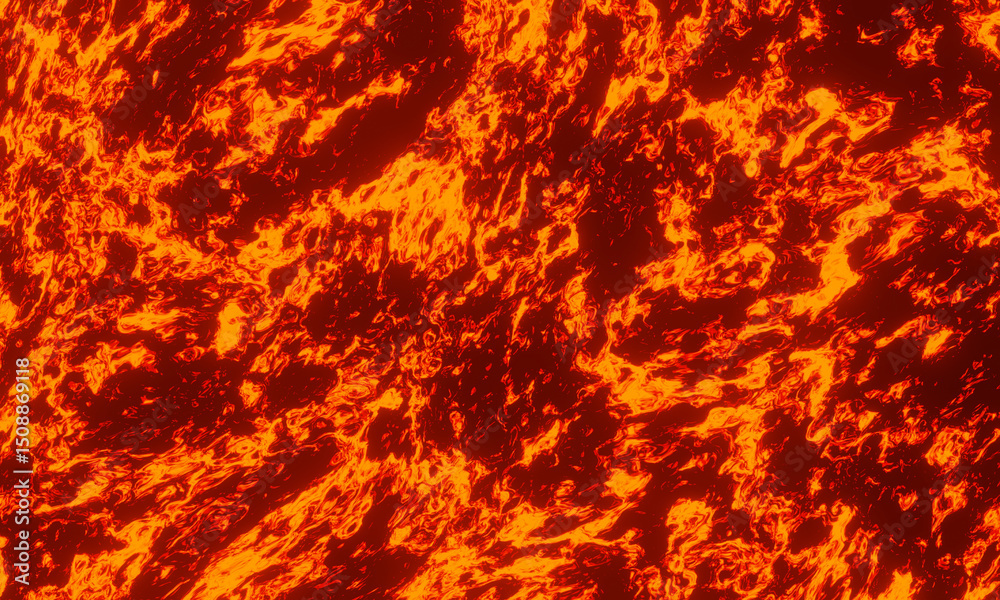 Obraz premium Abstract flame. Fire illustrated background.