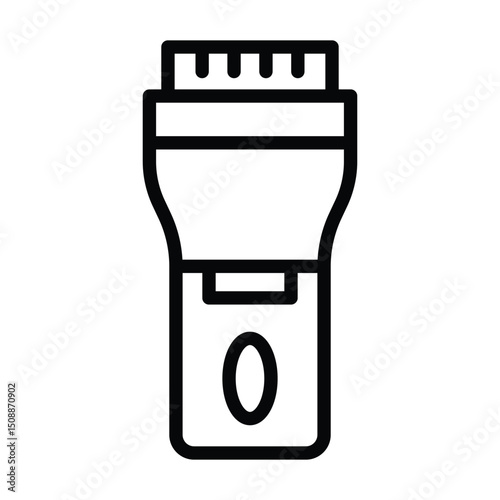 Trimmer line icon , vector, pixel perfect, illustrator file
