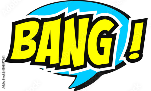 Cartoon comic sign burst clouds. Speech bubble, Bang sign expression and pop art text frames. Comics mem expressions speech, superhero book Bang label. Isolated vector symbols set