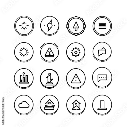 バッジと認証アイコンセット｜Badge and Certification Icon Set