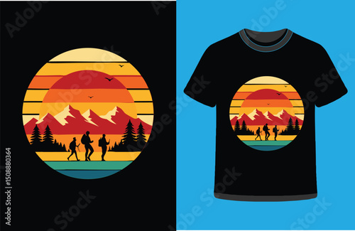 T shirt design of a spooky fire with Halloween elements like pumpkins bats and ghosts