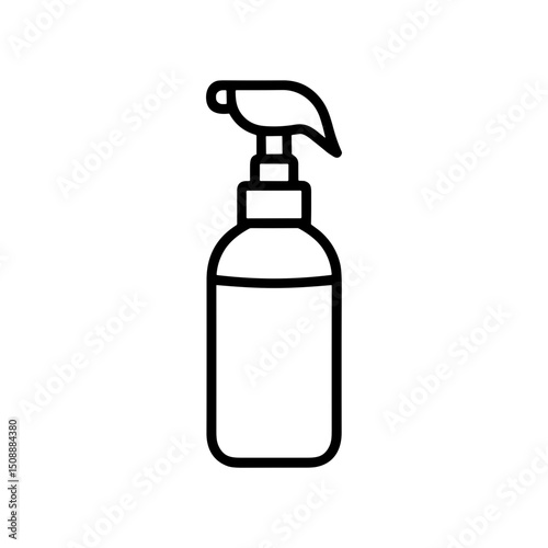 Thermal water spray bottle for skincare and summer preparation  