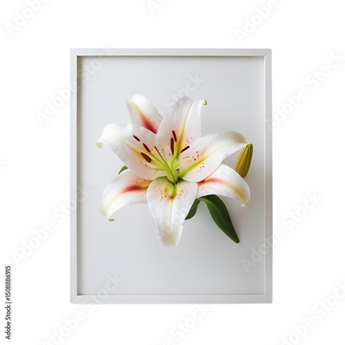 Colorful Floral Frame with a Simple Unique Touch
