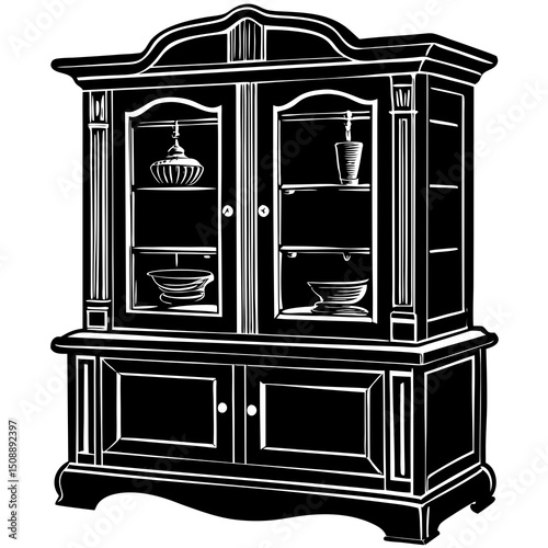 vector illustration of furniture