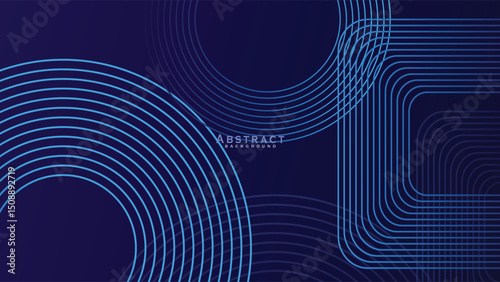 Modern blue abstract background creative design