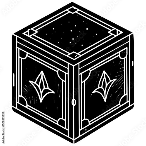 illustration of a cube