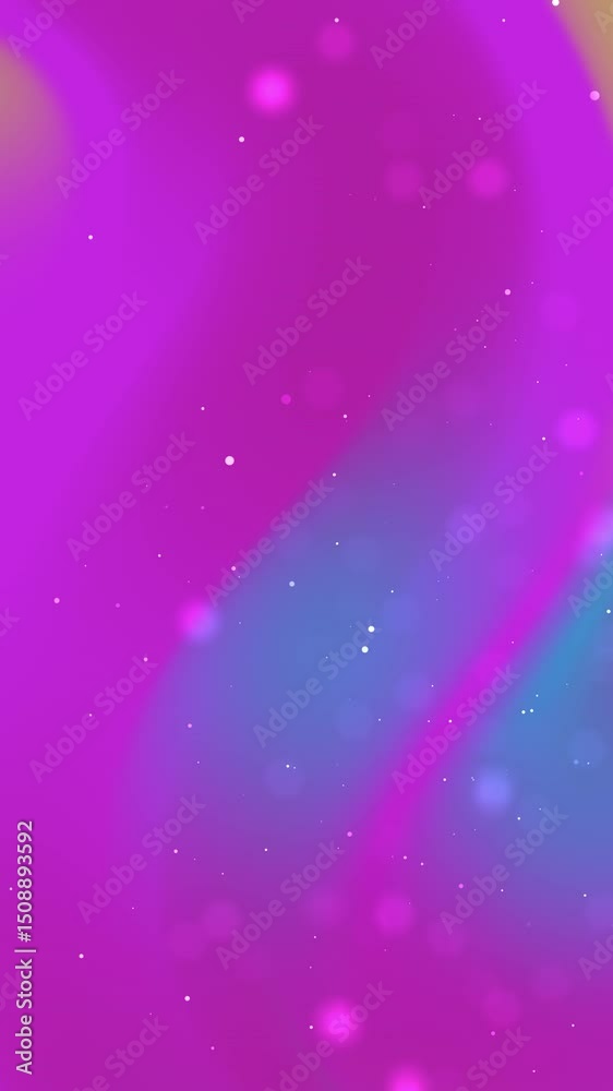 Abstract Colorful Motion Background with Glittering Particles and Bokeh Effect Abstract Colorful Motion Background with Glittering Particles and Bokeh Effect