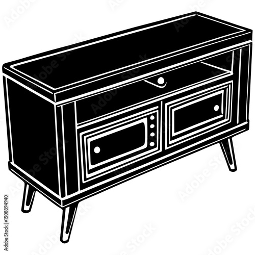 black and white furniture
