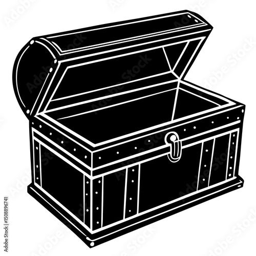treasure chest vector
