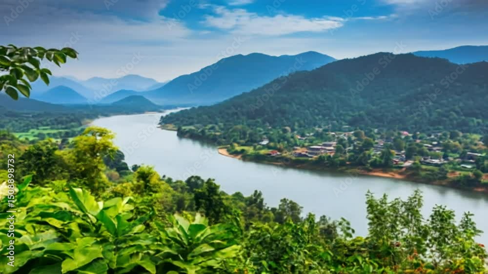 Serene River Valley Views Serene River Valley Views