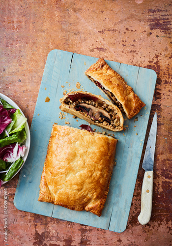 mushroom wellington
