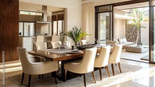 Designing a dining room in a new home