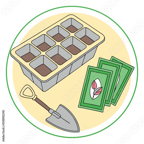 Seed starting kit garden supplies planting seeds