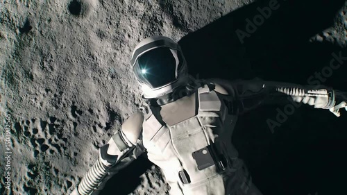 human activity on the lunar surface