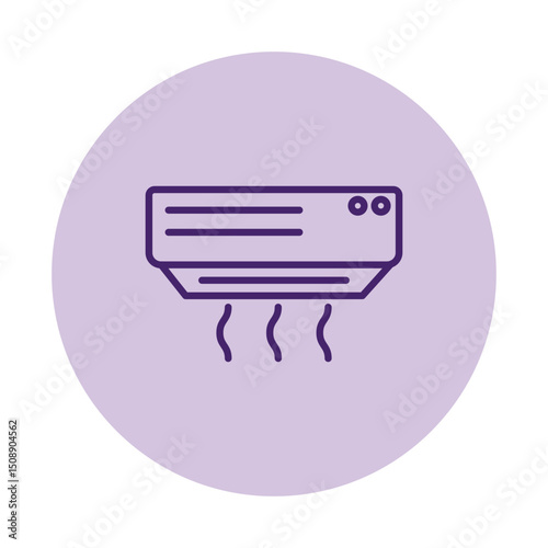 Air Conditioner pentaglow , vector, pixel perfect, illustrator file 
