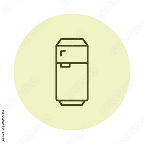 Refrigerator pentaglow , vector, pixel perfect, illustrator file
