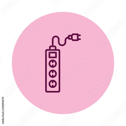 Smart Power Strip pentaglow , vector, pixel perfect, illustrator file 
