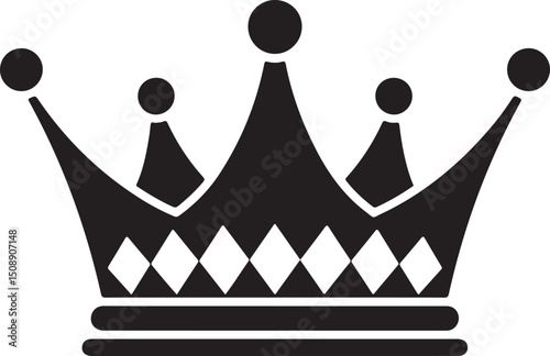 Royal Crown Silhouette SVG – King & Queen Clipart for Cricut and Printing

Elegant Crown Outline PNG – Princess Tiara Vector for DIY Crafts