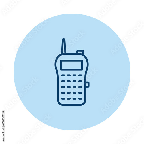Walkie Talkie pentaglow , vector, pixel perfect, illustrator file 
