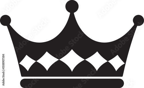 Royal Crown Silhouette SVG – King & Queen Clipart for Cricut and Printing

Elegant Crown Outline PNG – Princess Tiara Vector for DIY Crafts