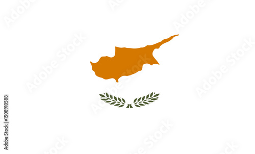 Cyprus Flag High-Resolution Image of the Cypriot National Flag