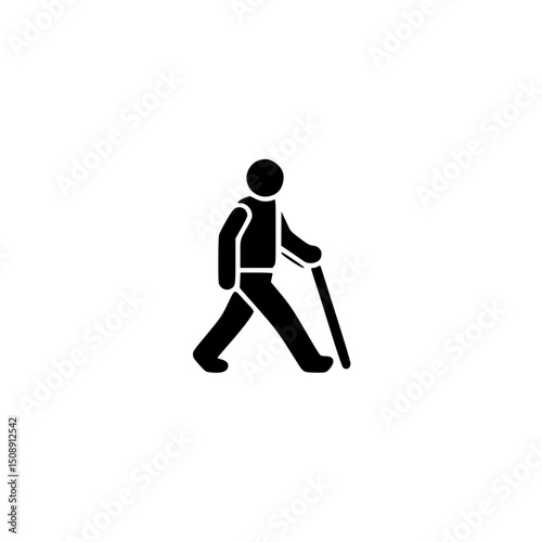 Vector Icon of Medical Walker