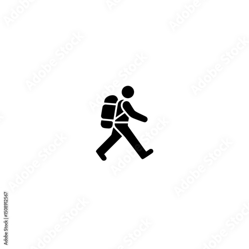 Walker icon vector