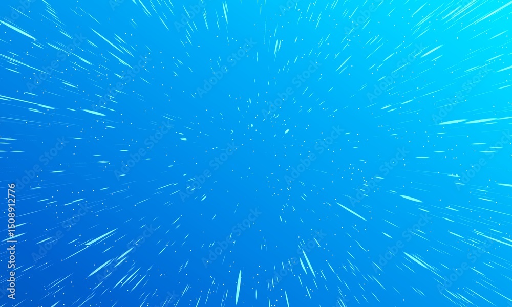 Fototapeta premium 雨の日の空や水しぶきの風景背景壁紙★集中線やスピード線