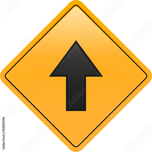 Yellow Diamond Road Sign Upward Arrow - Construction & Traffic Guidance Free Download Yellow Diamond Road Sign Upward Arrow - Construction & Traffic Guidance - GFXLoad