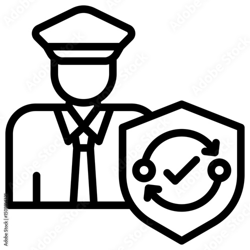 Data Protection Officer Icon